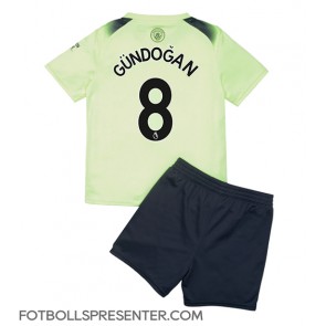 Manchester City Ilkay Gundogan #8 Tredje tröja Barn 2022-23 Kortärmad (+ korta byxor)